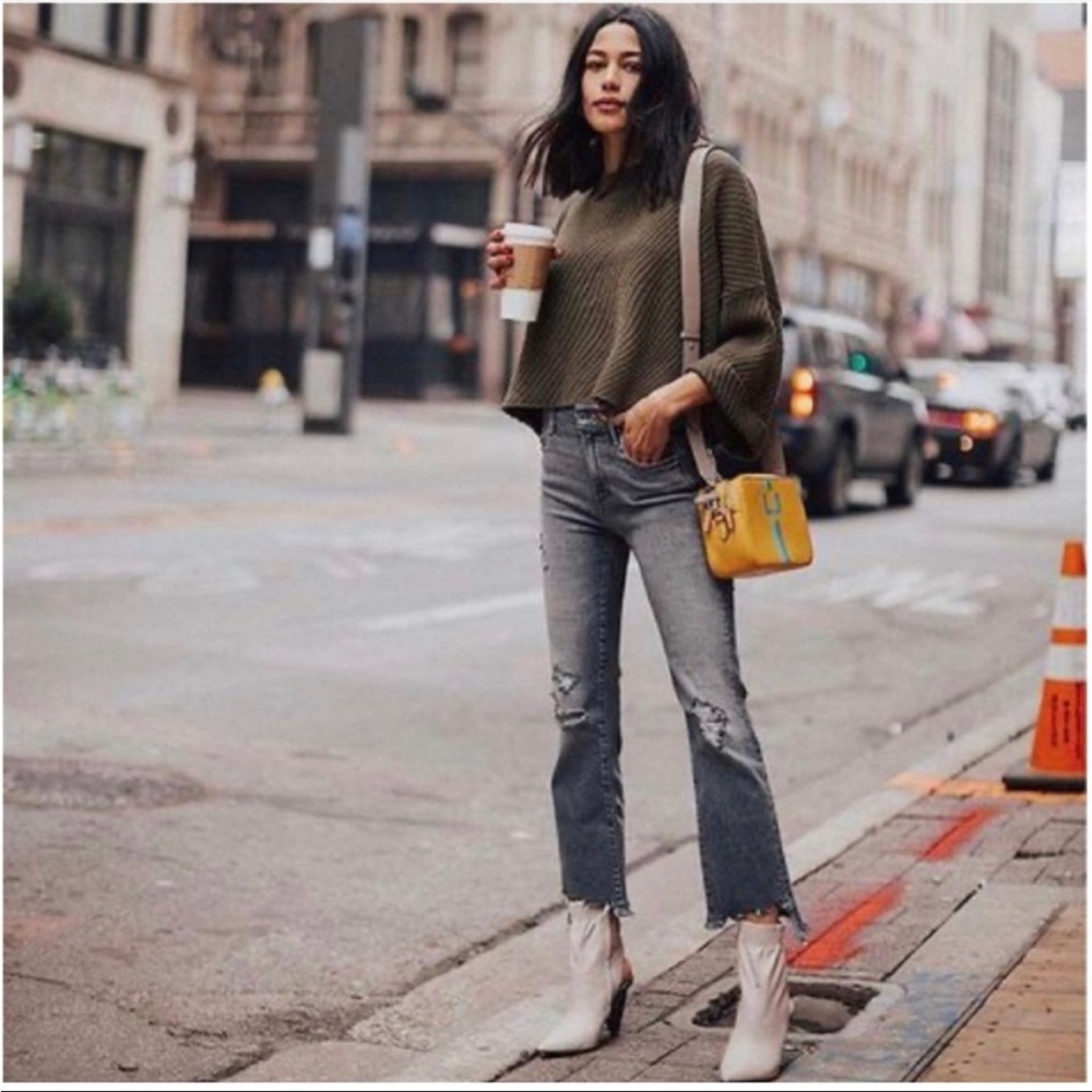 MOTHER Superior The Insider Crop Step Chew